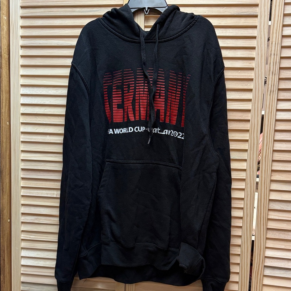 Germany World Cup 2022 Black Hoodie